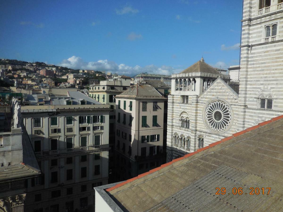 Loft Fronte Cattedrale Leilighet Genova Eksteriør bilde