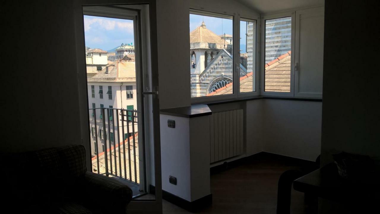 Loft Fronte Cattedrale Leilighet Genova Eksteriør bilde